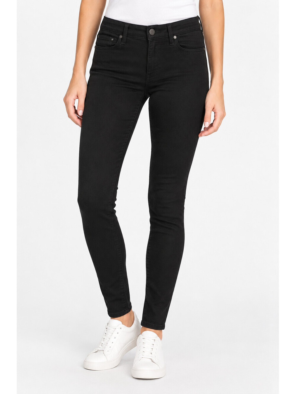 PAIGE Verdugo Ultra Skinny Jeans Womens 25 Black Stretch Denim Made USA